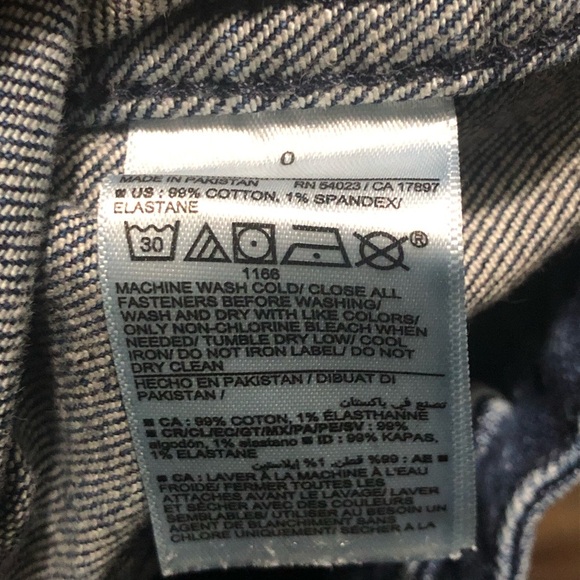 Old Navy Extra High Rise Wide Leg Jeans Women's 0 Trouser Flare in Rhie Wash - Picture 4 of 8